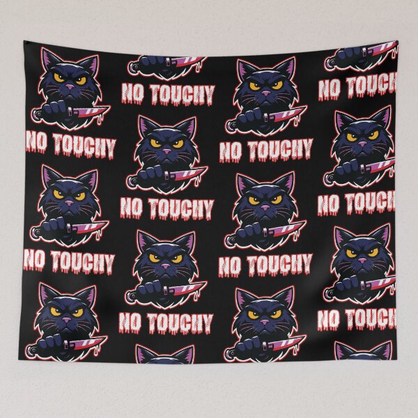 Item preview, Cat No Touchy  designed and sold by WoodburyLake.