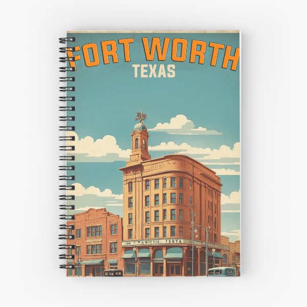 Item preview, Fort Worth Texas USA Vintage Travel Tourism  designed and sold by TravelersGems.