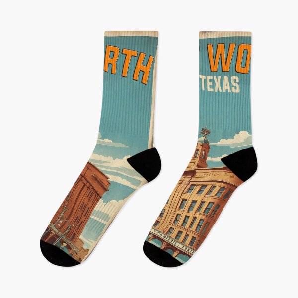 Item preview, Fort Worth Texas USA Vintage Travel Tourism  designed and sold by TravelersGems.