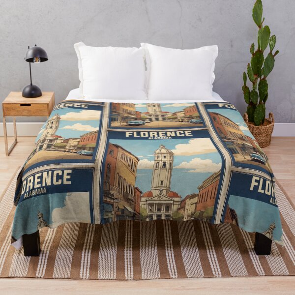 Item preview, Florence Alabama USA Vintage Travel Tourism designed and sold by TravelersGems.