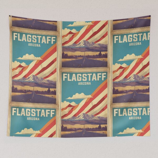 Item preview, Flagstaff Arizona USA Vintage Travel Tourism  designed and sold by TravelersGems.