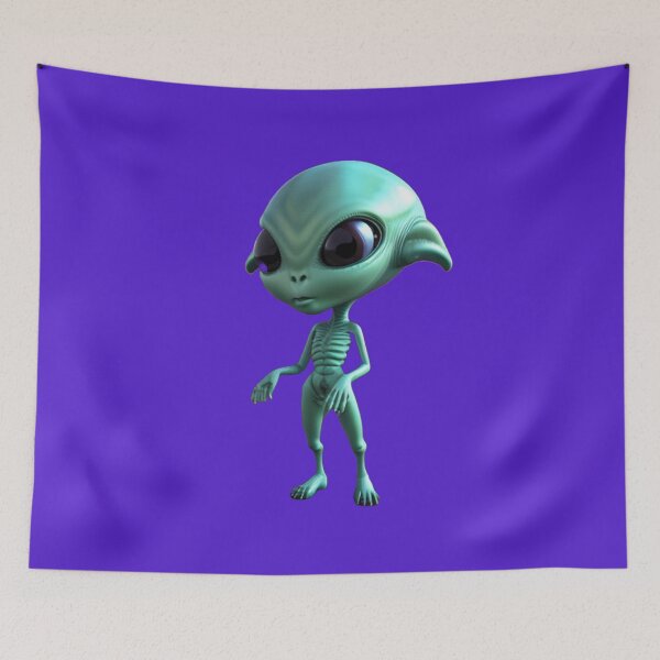 Item preview, 3D Cartoon cute green alien designed and sold by MartineP77.