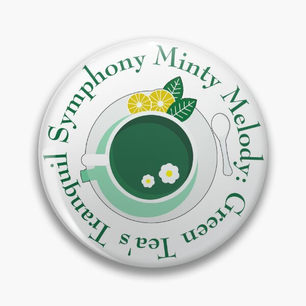 Item preview, Minty Melody: Green Tea's Tranquil Symphony designed and sold by OCNau.