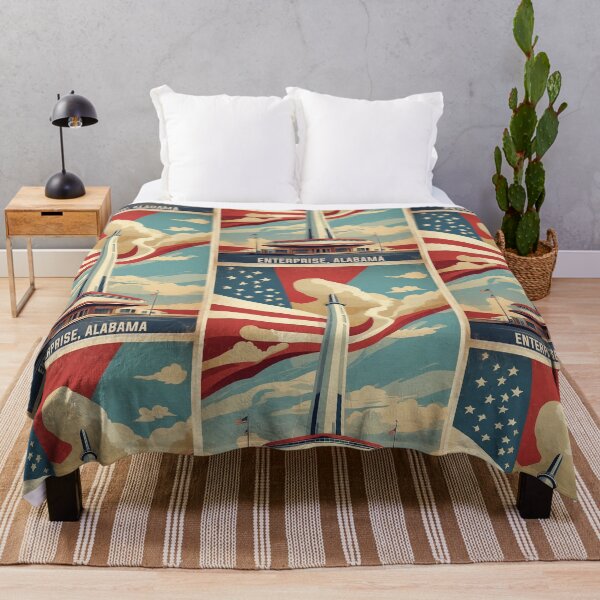 Item preview, Enterprise Alabama EE.UU. Vintage Viajes Turismo designed and sold by TravelersGems.