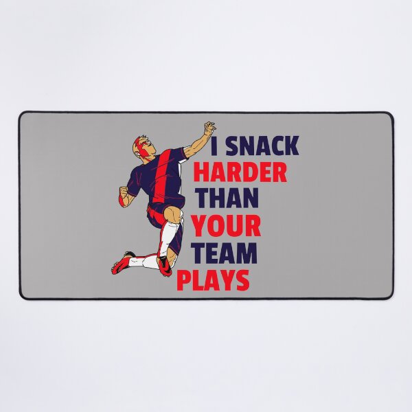 Item preview, I snack harder than your team plays designed and sold by 87-Aesthetics.