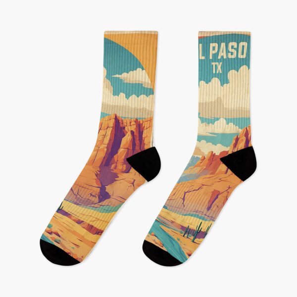 Item preview, El Paso Texas USA Vintage Travel Tourism  designed and sold by TravelersGems.