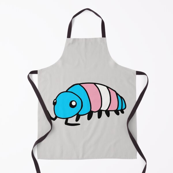 Item preview, Pride Flag Trans Isopod Woodlouse designed and sold by doodledont.