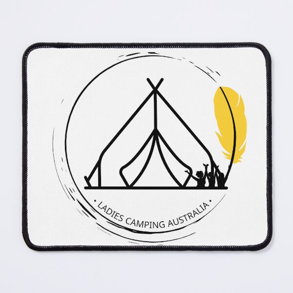 Item preview, QLD Text Design -Ladies Camping Australia designed and sold by LADIES CAMPING AUSTRALIA .