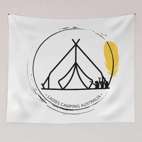 Item preview, QLD Text Design -Ladies Camping Australia designed and sold by LADIES CAMPING AUSTRALIA .