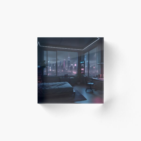 Artikelvorschau, Cyberpunk-Apartment (Nacht) entworfen und verkauft von papi1998.