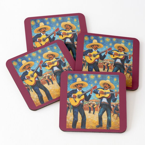 Item preview, "Fiesta Rhythms: Mariachis at a Vibrant Mexican Festival" designed and sold by Artisticanvas.