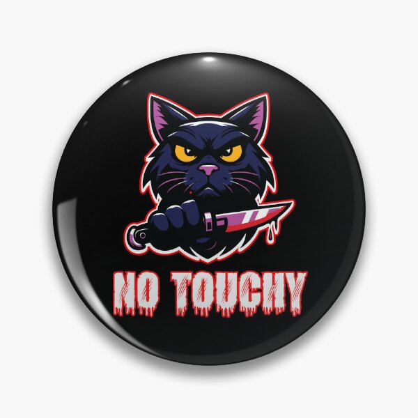Item preview, Cat No Touchy  designed and sold by WoodburyLake.