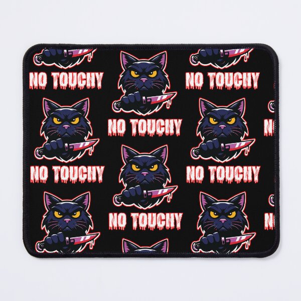 Item preview, Cat No Touchy  designed and sold by WoodburyLake.