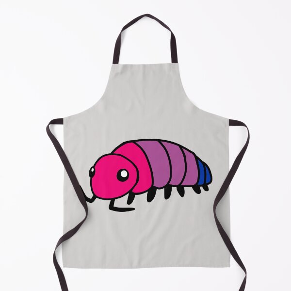 Item preview, Pride Flag Bisexual Isopod Woodlouse designed and sold by doodledont.