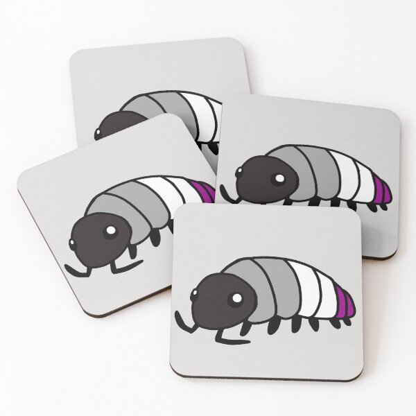 Artikelvorschau, Pride Flag Asexuelle Isopoden-Assel entworfen und verkauft von doodledont.