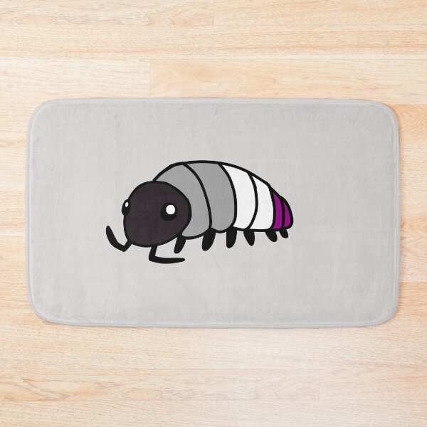 Item preview, Pride Flag Asexual Isopod Woodlouse designed and sold by doodledont.