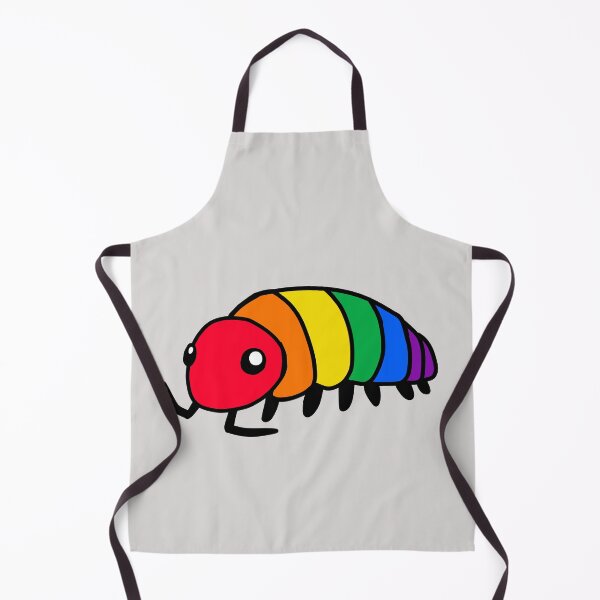 Item preview, Pride Flag LGBT Isopod Woodlouse designed and sold by doodledont.