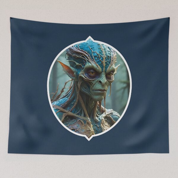 Item preview, Mystical Fantasy Forest Alien designed and sold by TheArtOfPat.