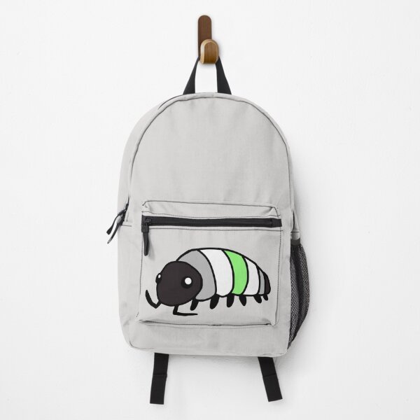 Item preview, Pride Flag Agender Isopod Woodlouse designed and sold by doodledont.