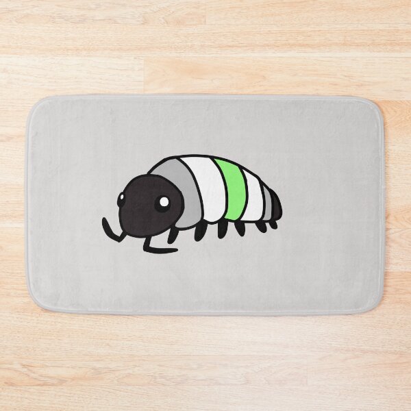 Item preview, Pride Flag Agender Isopod Woodlouse designed and sold by doodledont.