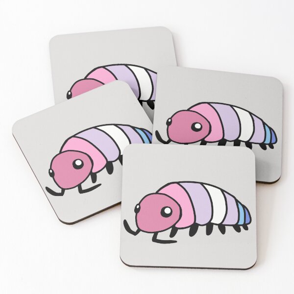 Artikelvorschau, Pride Flag Bigender Isopod Assel entworfen und verkauft von doodledont.