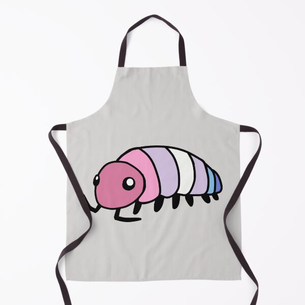 Item preview, Pride Flag Bigender Isopod Woodlouse designed and sold by doodledont.