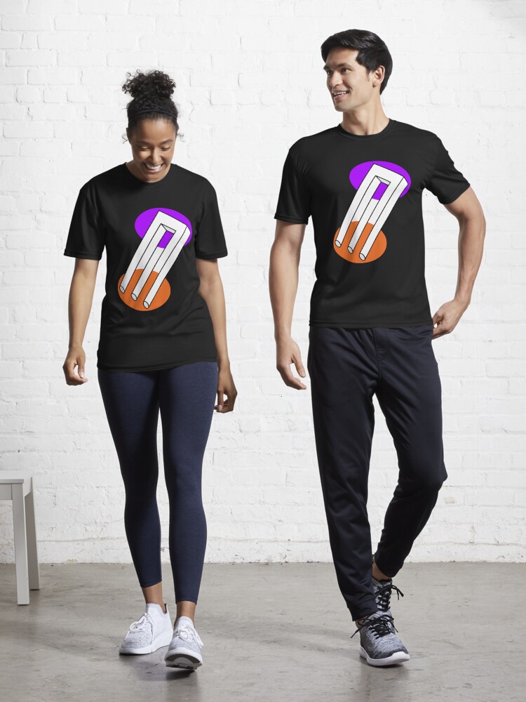 Imagen 1 de 7, Camiseta deportiva con la obra Ilusión óptica Horquilla imposible, diseñada y vendida por indiranoizia.