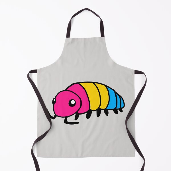 Item preview, Pride Flag Pan Isopod Woodlouse designed and sold by doodledont.
