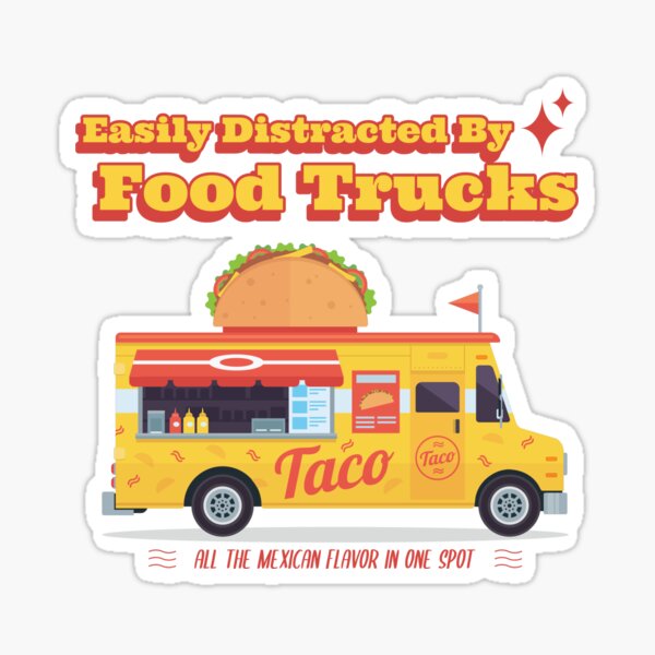 Item preview, Food Truck humor designed and sold by NNDesigns-sh24.