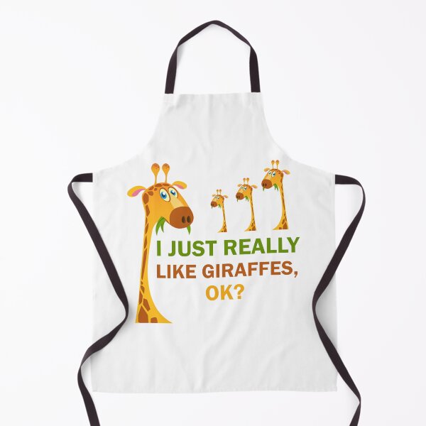 Item preview, I Just Really Like Giraffes, OK Cute Giraffes designed and sold by Rami Khalifah.