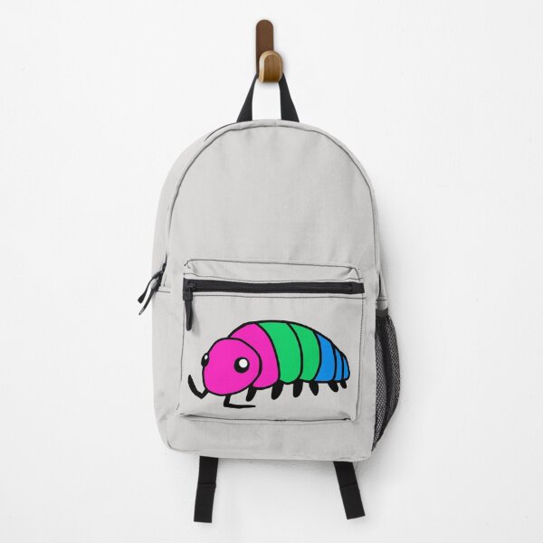 Item preview, Pride Flag Poly Isopod Woodlouse designed and sold by doodledont.