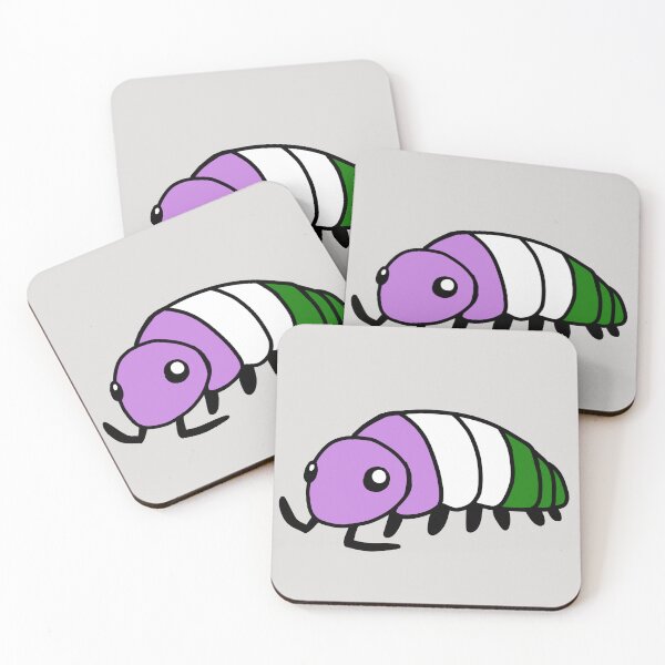 Artikelvorschau, Pride Flagge Genderqueer Isopod Assel entworfen und verkauft von doodledont.