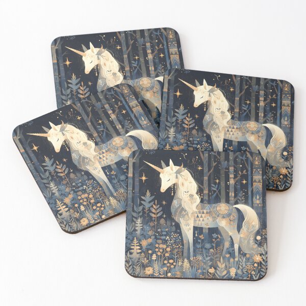Item preview, Mystical Starry Unicorn designed and sold by John-NW-Shop.