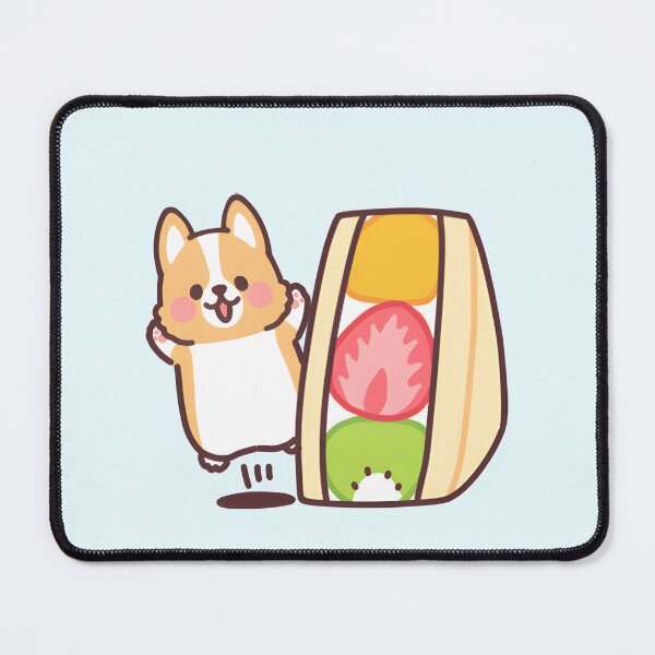 Item preview, Fruit sandwich - Fruit corgi designed and sold by Kappadog.