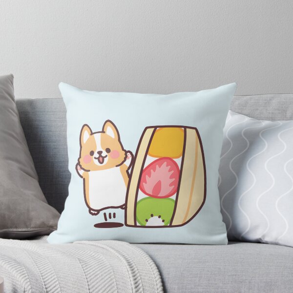 Item preview, Fruit sandwich - Fruit corgi designed and sold by Kappadog.