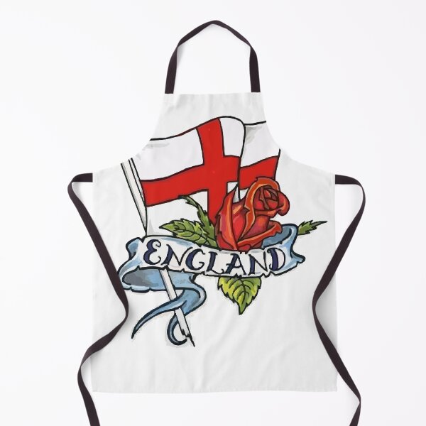 Item preview, England British flag english rose designed and sold by LaughingProf.