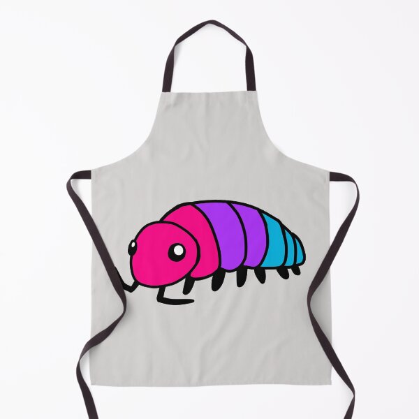 Item preview, Pride Flag Androgynous Isopod Woodlouse designed and sold by doodledont.