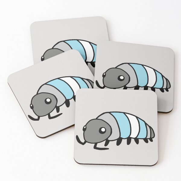 Artikelvorschau, Pride Flagge Demiboy Isopod Assel entworfen und verkauft von doodledont.
