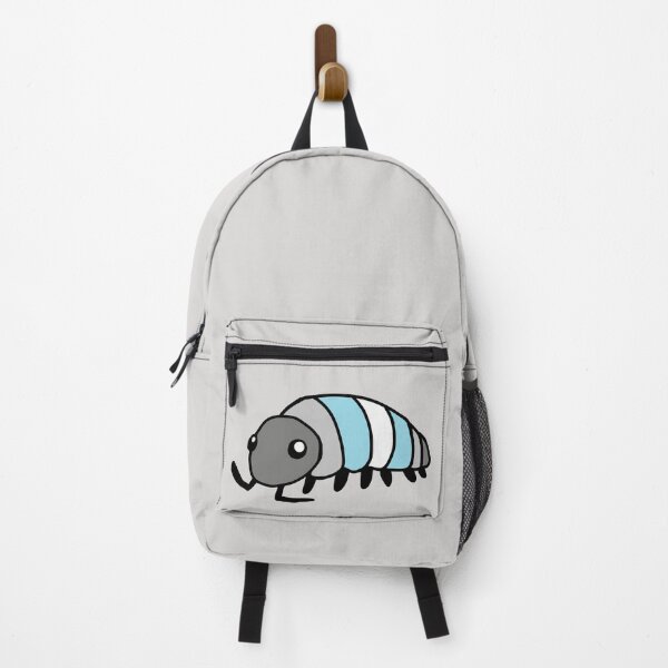 Item preview, Pride Flag Demiboy Isopod Woodlouse designed and sold by doodledont.