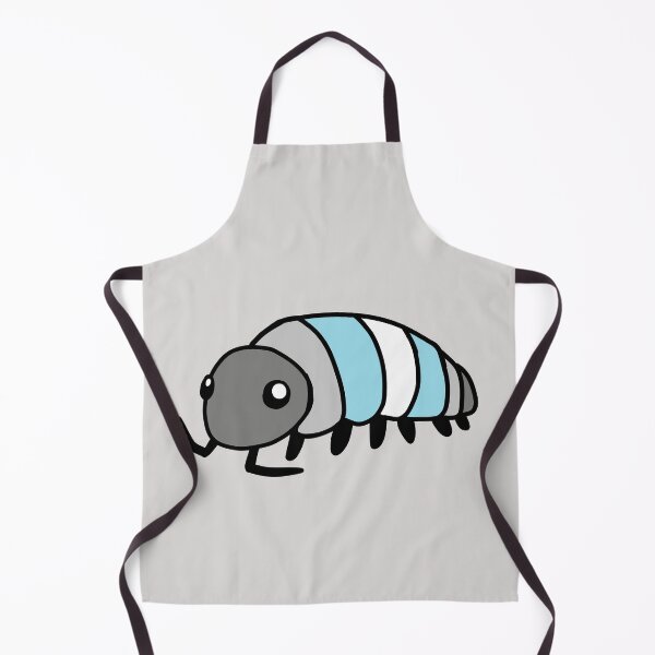 Item preview, Pride Flag Demiboy Isopod Woodlouse designed and sold by doodledont.