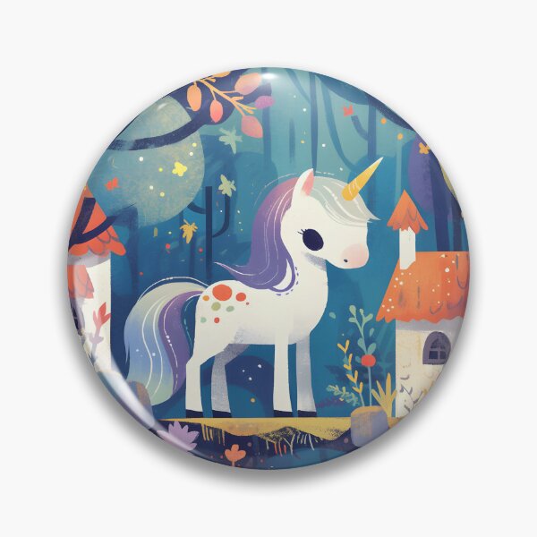 Item preview, Fairy Tale Cottage Unicorn designed and sold by John-NW-Shop.