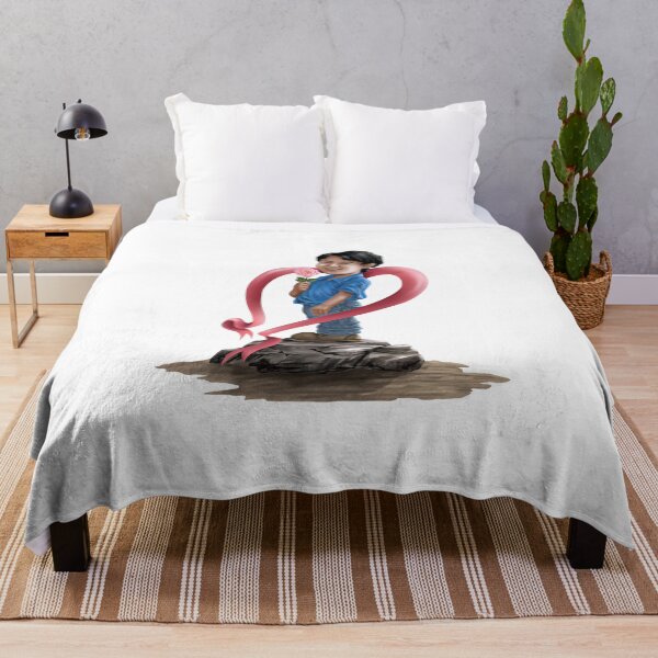 Item preview, Boy on Rock: Pink Bliss designed and sold by RhonDesign.
