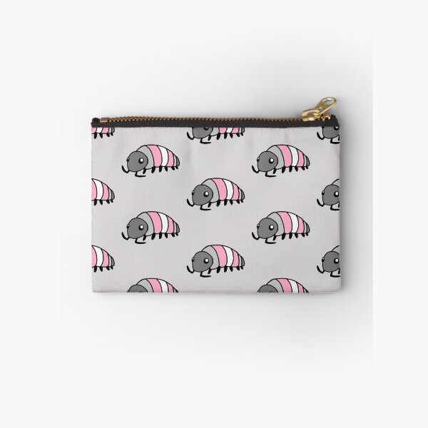 Item preview, Pride Flag Demigirl Isopod Woodlouse designed and sold by doodledont.