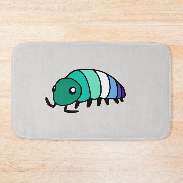 Item preview, Pride Flag Gay Isopod Woodlouse designed and sold by doodledont.
