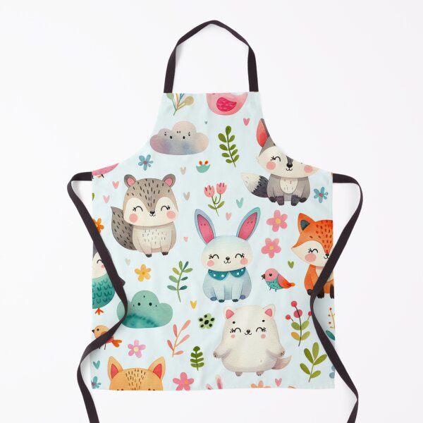Item preview, Watercolor Animal Decor Pattern designed and sold by PassionforLove.