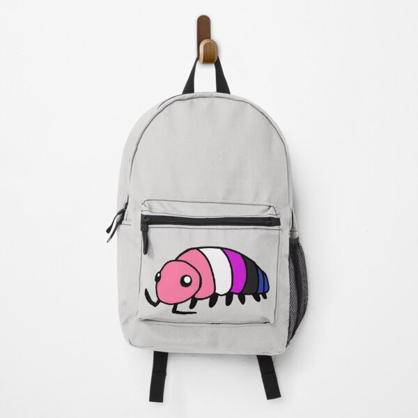 Item preview, Pride Flag Genderfluid Isopod Woodlouse designed and sold by doodledont.