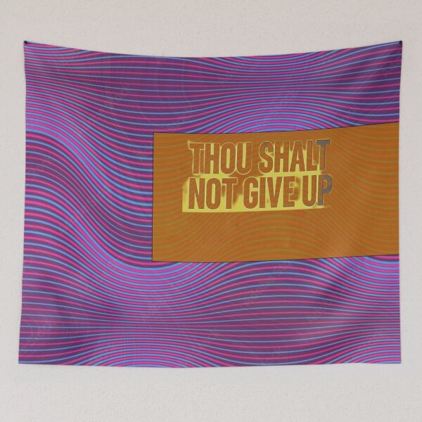 Item preview, Thou Shalt Not Give Up designed and sold by ontological.