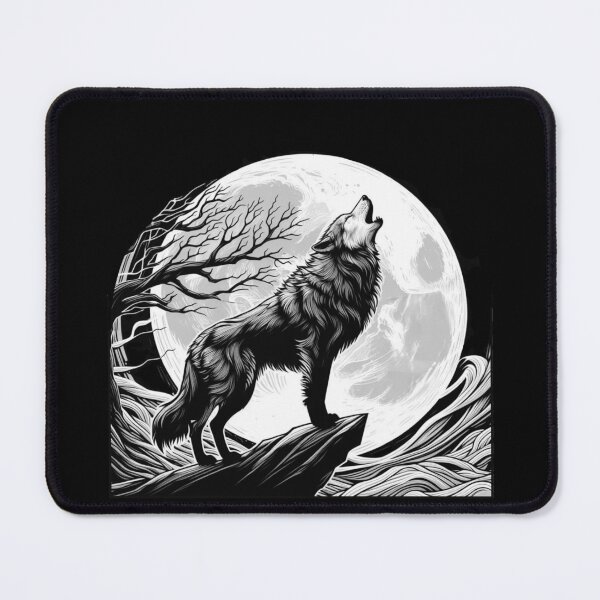Item preview, Lone Wolf Howling at the Moon designed and sold by DsTeesApparel.