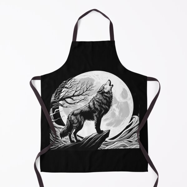 Item preview, Lone Wolf Howling at the Moon designed and sold by DsTeesApparel.