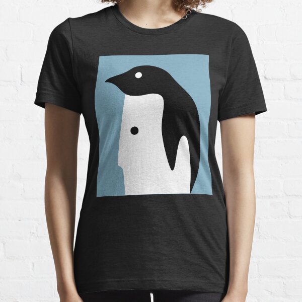 Item preview, Penguin Man Optical Illusions designed and sold by indiranoizia.
